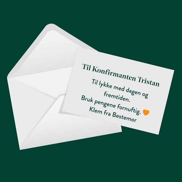 Konfirmasjonskort
